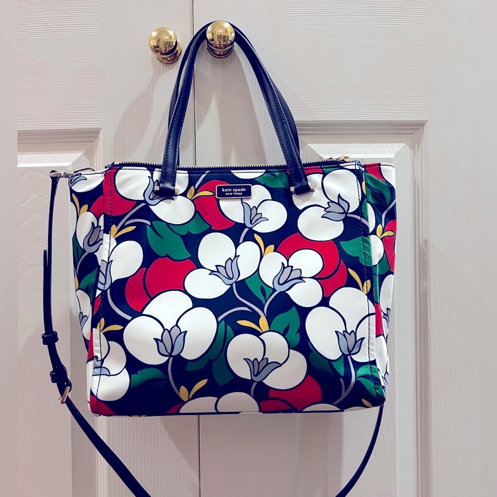 Kate Spade New York Dawn Breezy Floral Medium Satchel